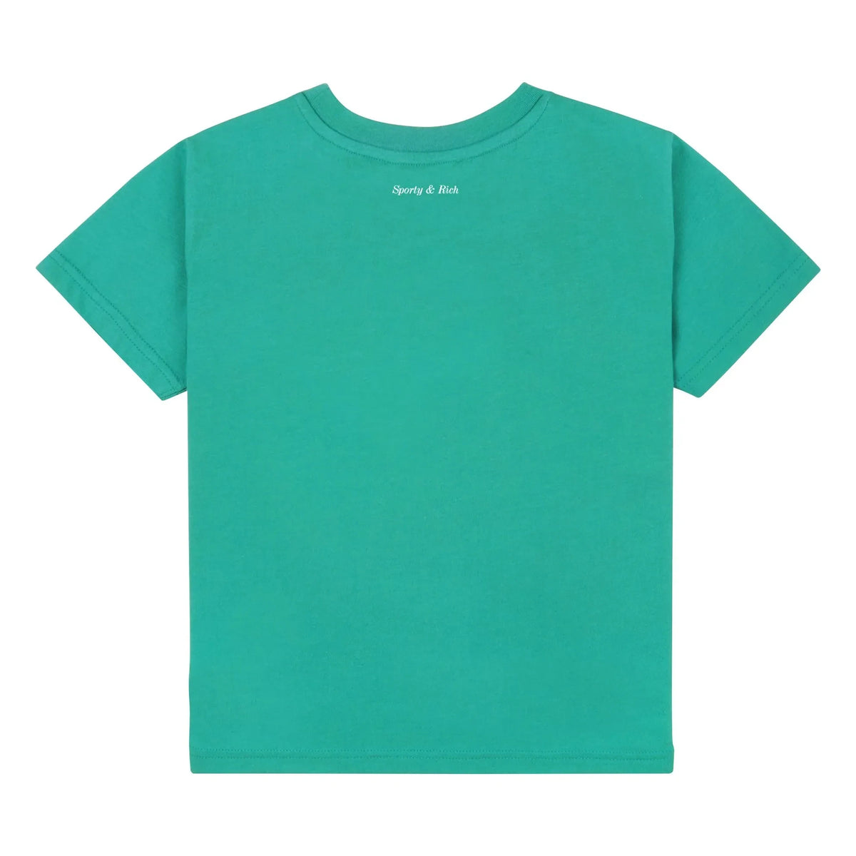Sporty & Rich - Be Nice T-shirt | Recycled cotton | Turquoise