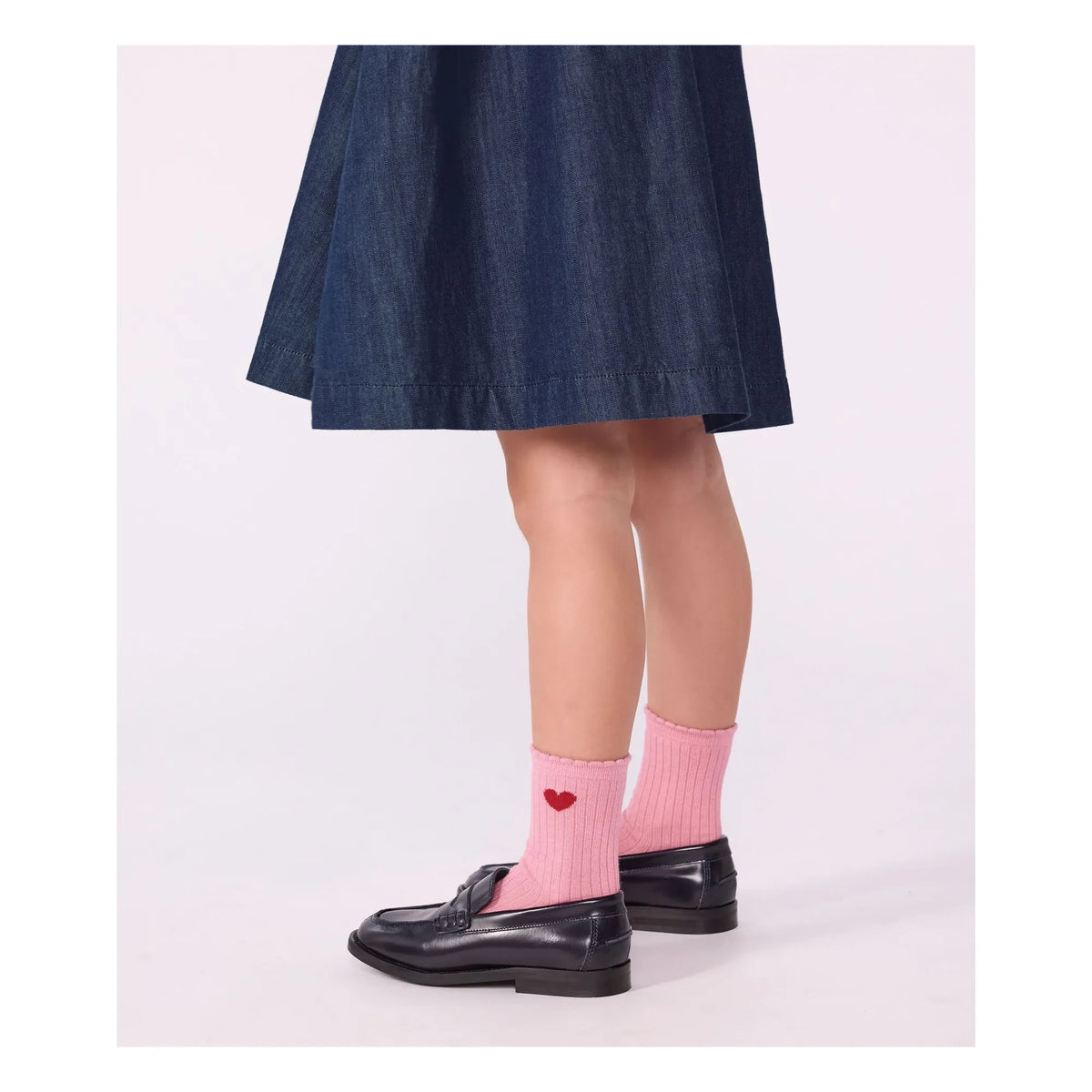 Petit Bateau - Heart Socks | Pink