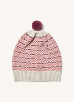 Wheat - Doonia Merino Wool Beanie | Pink