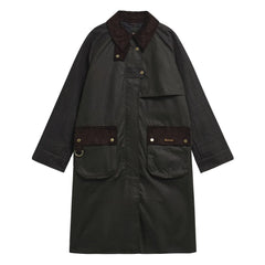 Barbour - Kirklees Checked Cotton Jacket | Dark Khaki