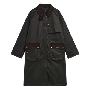 Barbour - Kirklees Checked Cotton Jacket | Dark Khaki