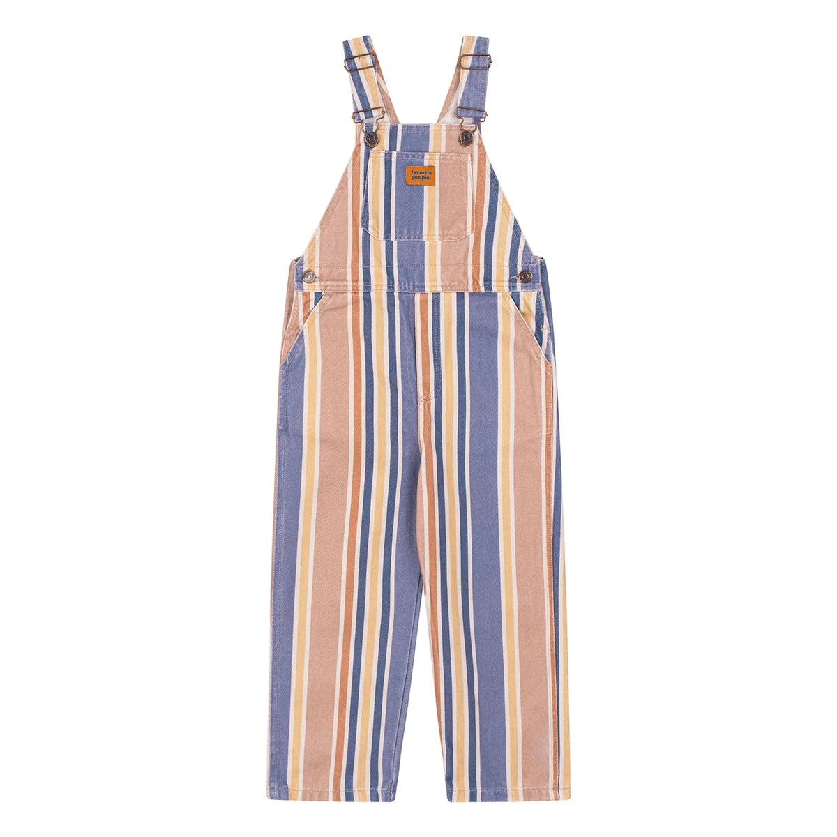 Favorite People - Striped Garden Overalls | Mavi