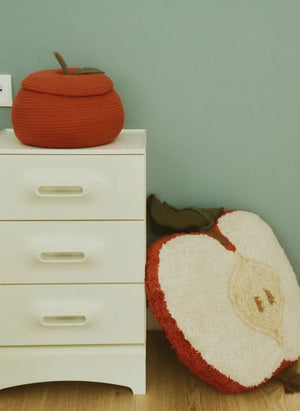 Lorena Canals - Apple Floor Cushion | Red