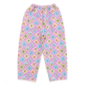 Maison Mangostan - Stamps Quilted Pants | Lilac