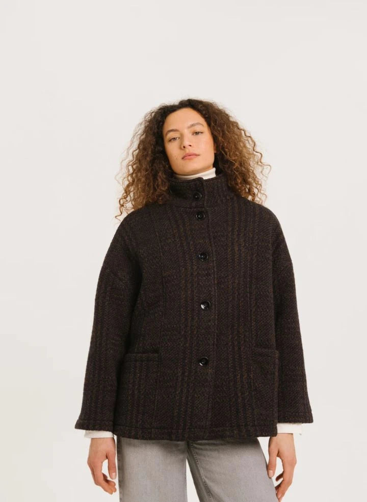 Sacrécoeur - Daphné Wool Jacket | Brown