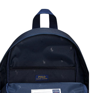 Ralph Lauren - Recycled Fiber Teddy Bear Backpack | Navy