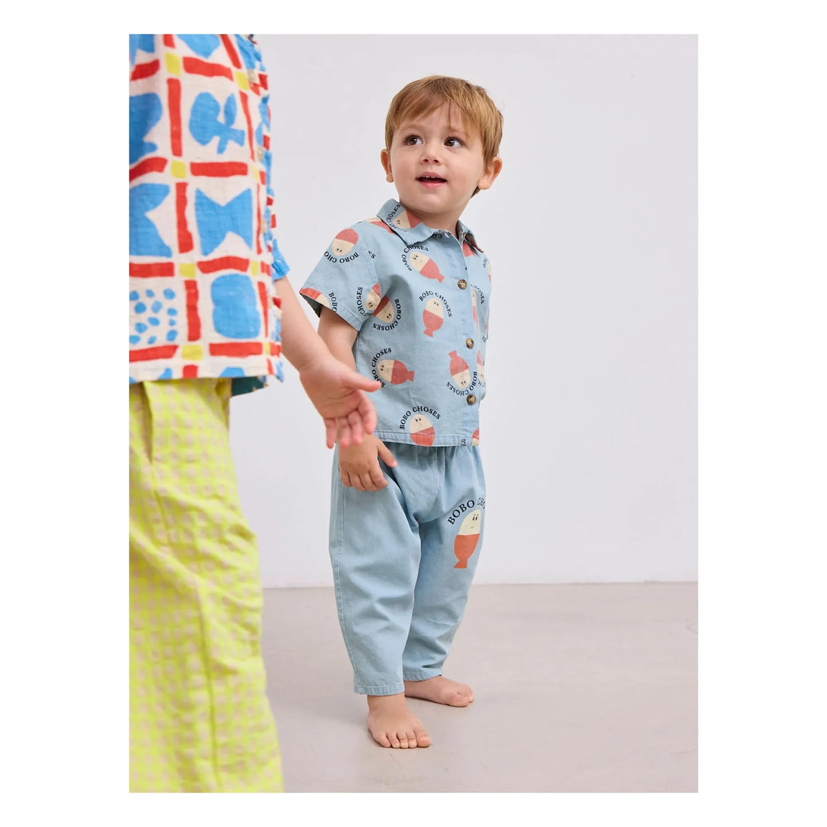 Bobo Choses - Bobo Light Wash Denim Shirt | Blue