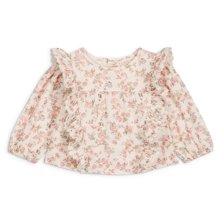 Louise Misha - Bella organic cotton blouse | Cream