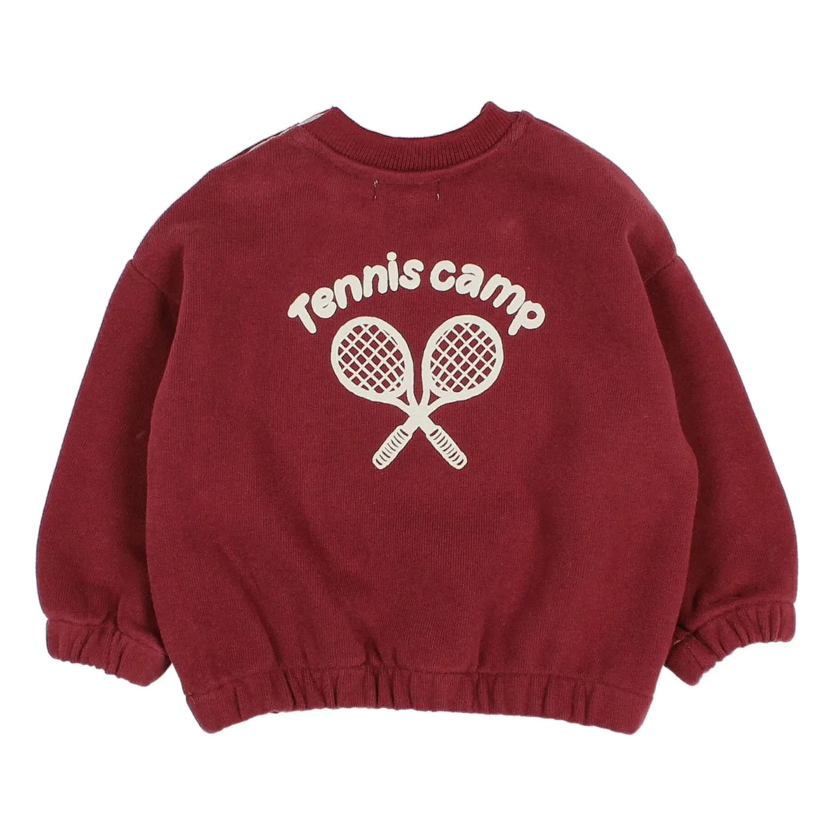 Búho - Baby Tennis Camp Sweatshirt | Burgundy