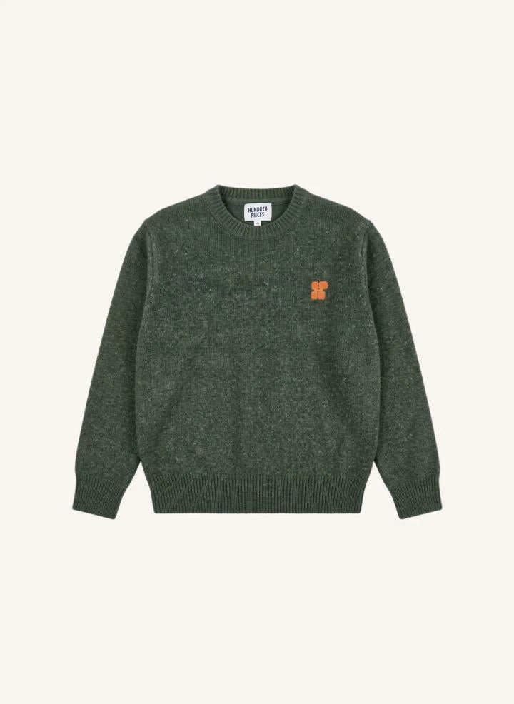 Hundred Pieces - Mika Merino Wool Sweater | Olive