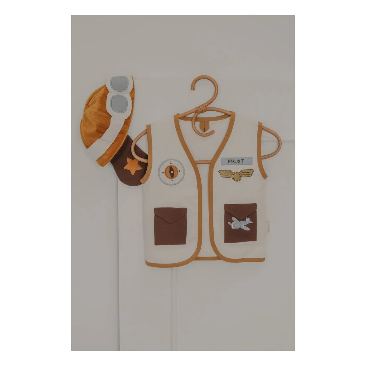 Fabelab - Aviator Costume | Ecru