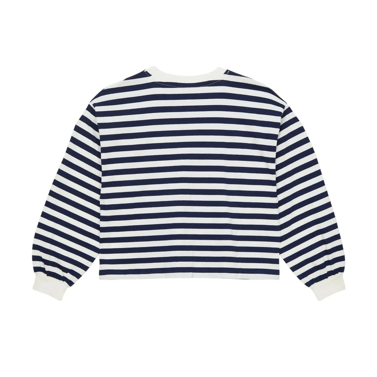 Smallable Kid - Striped Bloomy Sweat | Navy Black