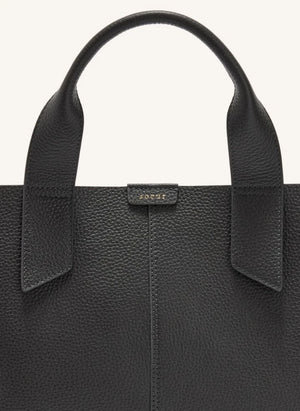 Soeur - Suave Leather Bag | Steel