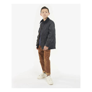 Barbour - Bedale Waxed Jacket Made From Recycled Fibres | Navy