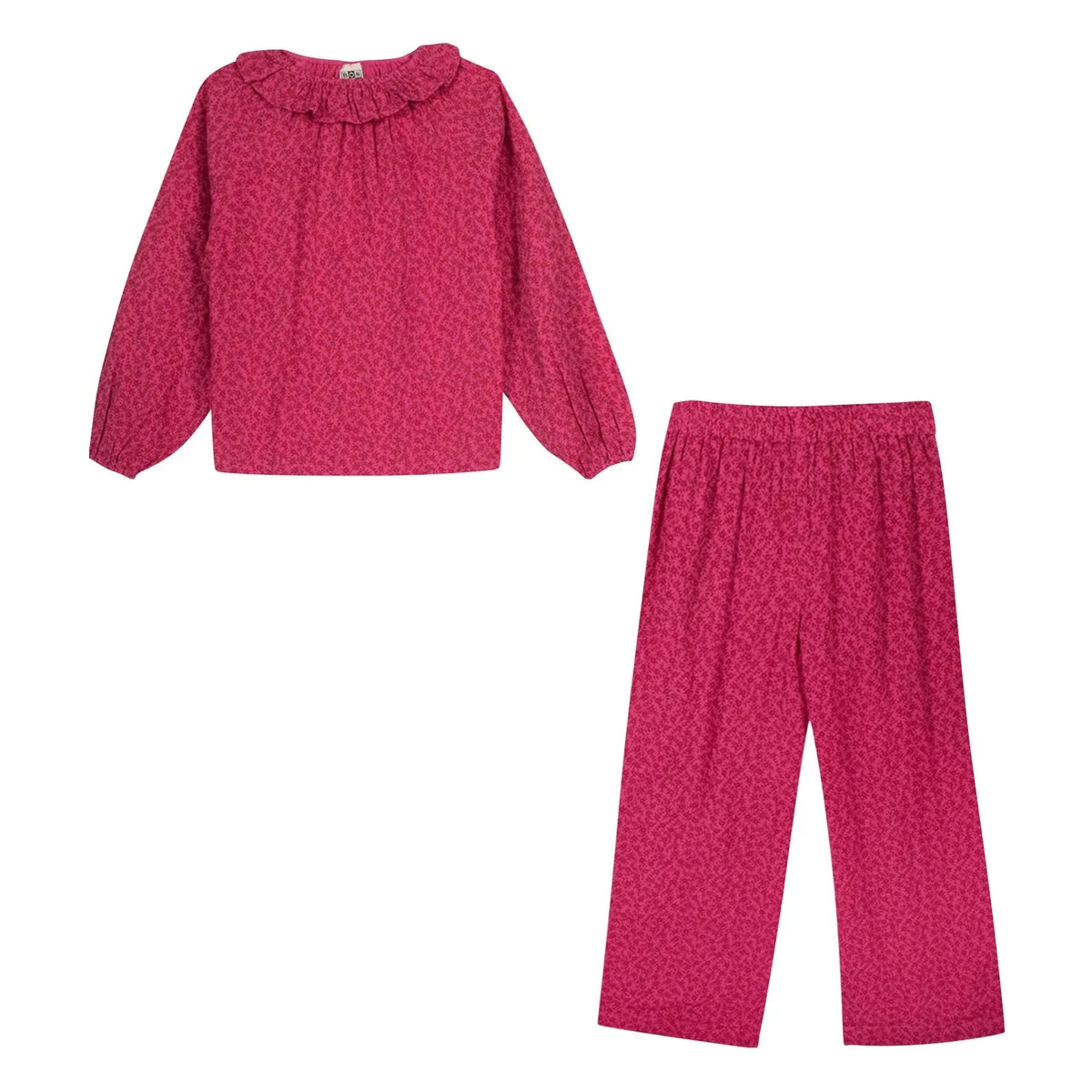 Bonton - Papita Floral Pattern Pajamas | Framboise