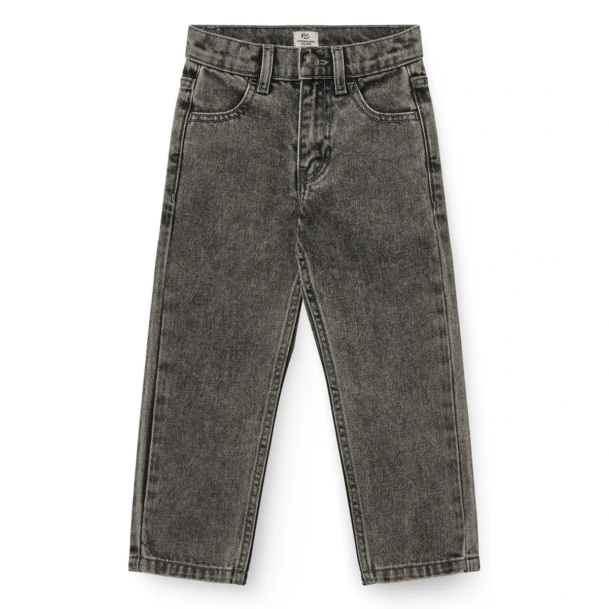 Copenhagen Colors - Organic Cotton Distressed Jean | Dark grey