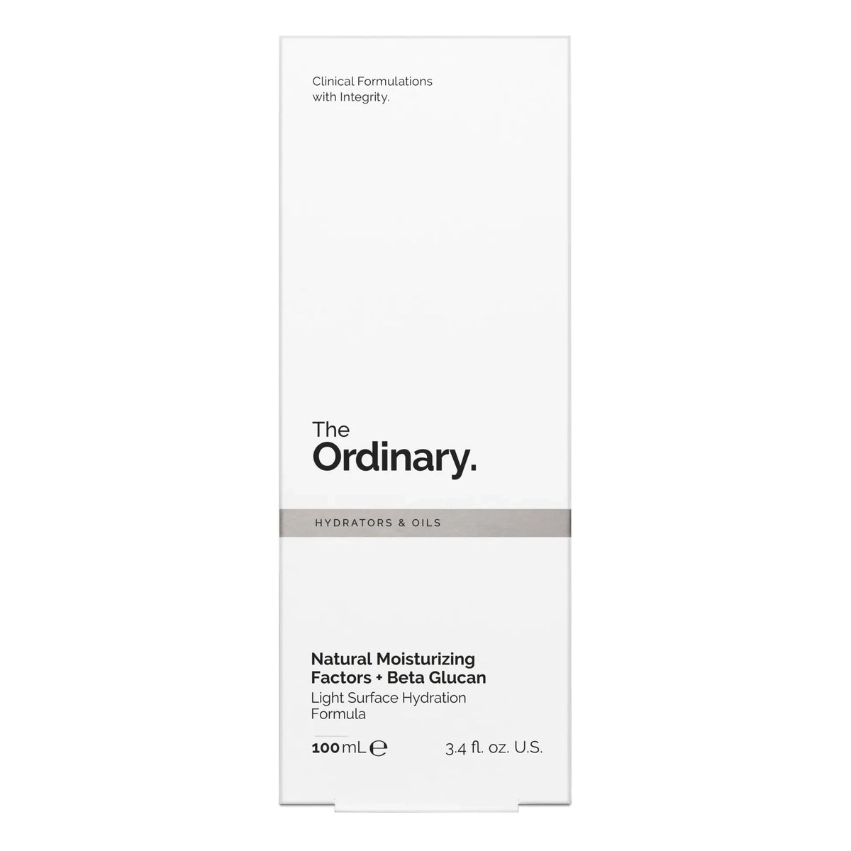 The Ordinary - Natural Moisturizing Factors + Beta-Glucan - 100 ml