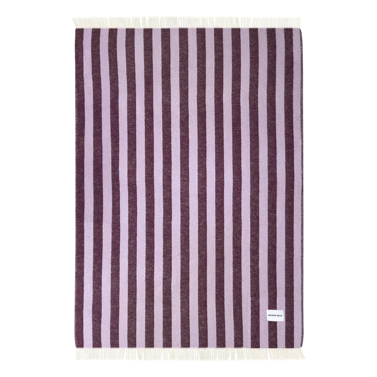 Maison Deux - Candy Wrap Wool Blanket | Lilac