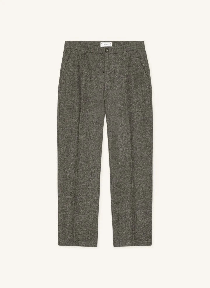 Les Deux - Wool Wide-Leg Pants | Taupe Brown