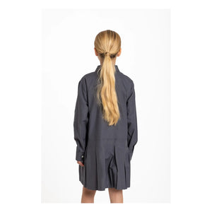 Smallable Kid - Crown shirt dress | Dark gray