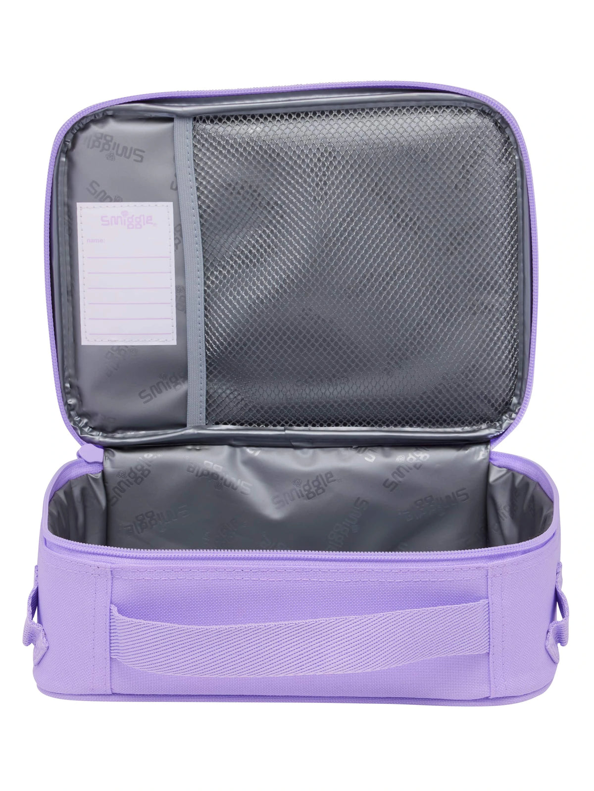 Smiggle - Aspire Rectangular Name Tag Lunch Bag