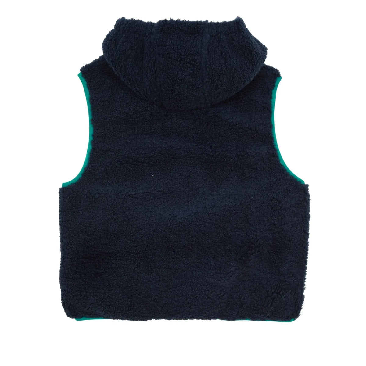 Smallable Kid - Manny Sleeveless Jacket | Blue Black