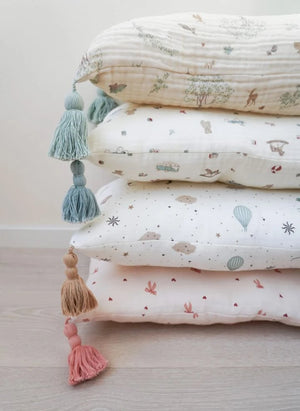 Cam Cam - Woodland Pillow | Ecru