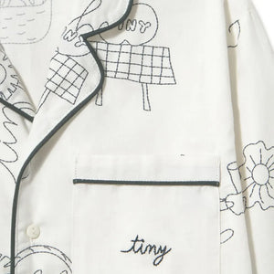 Tinycottons - Apple Pajamas | White