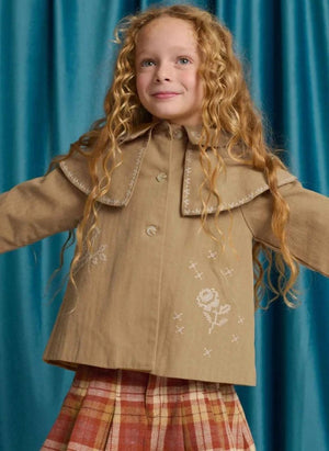 Gingersnaps - Philippa Pelerine Jacket | Camel