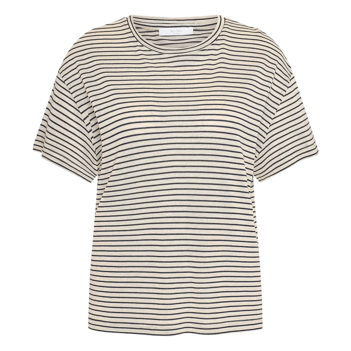 By Bar - Mace Striped T-shirt | Dark Blue
