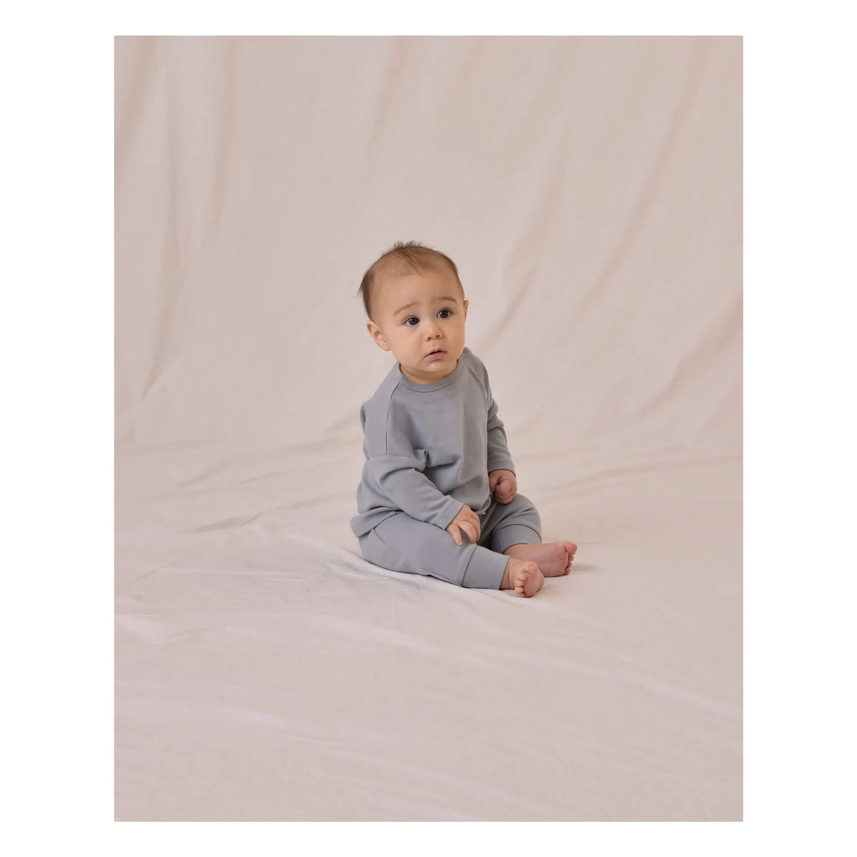 Quincy Mae - Blue Jogger Drawstring