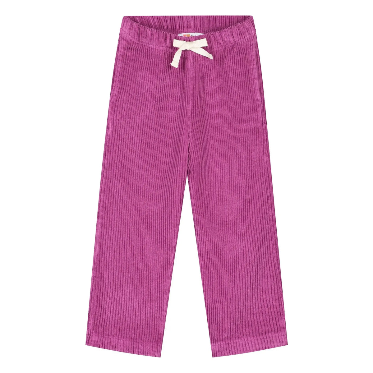 Yuki - Beau Velvet Organic Cotton Pants | Pink