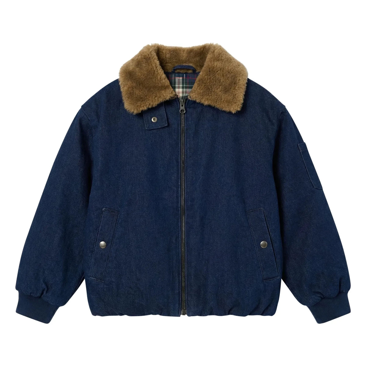 Finger in the nose - Aria Denim Aviator Jacket | Denim gross