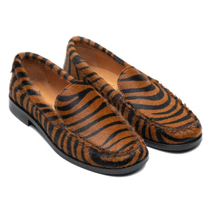 Lachoix - Zebra Loafer | Brown