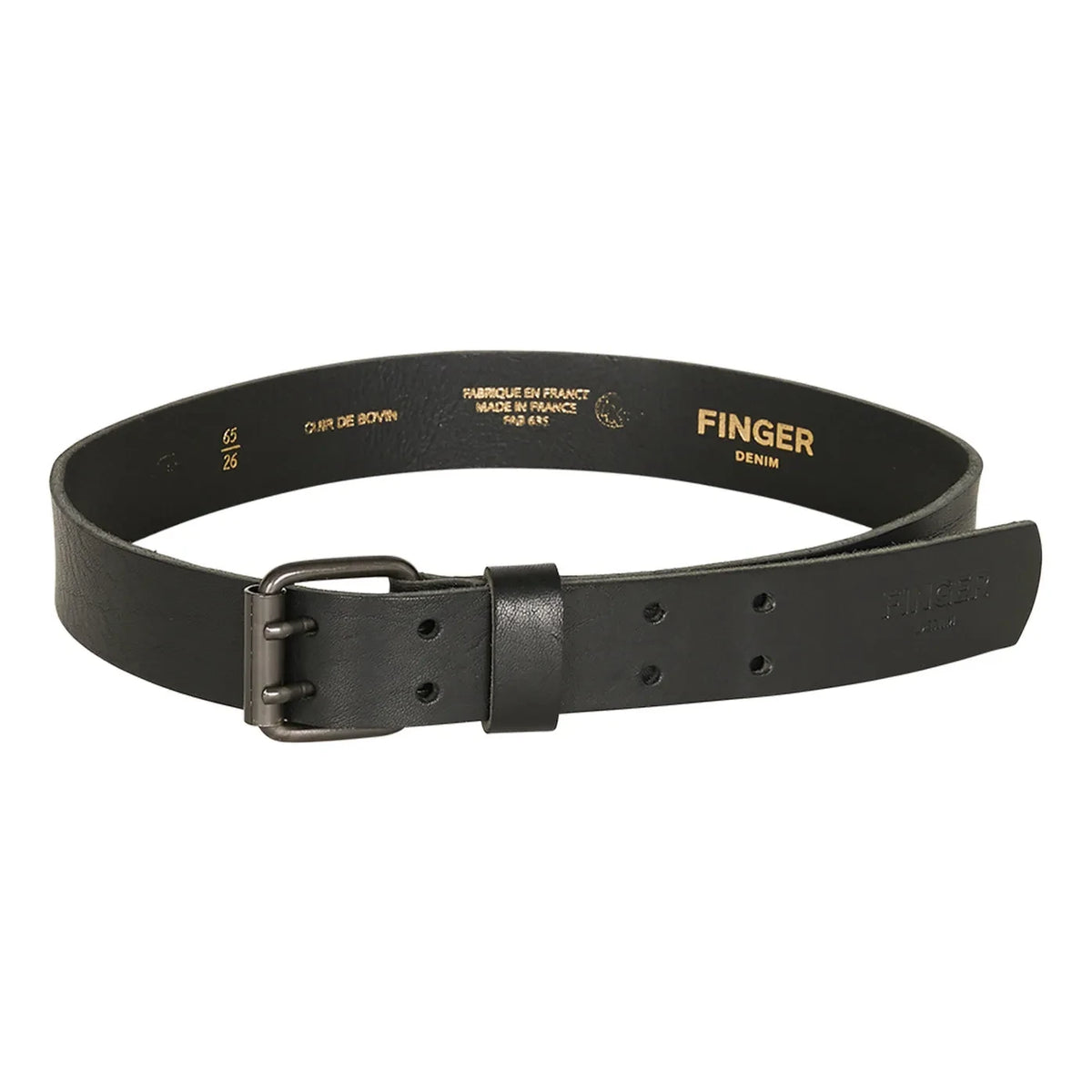 Finger in the nose - Curtis Belt | Black