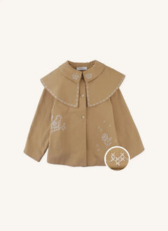 Gingersnaps - Philippa Pelerine Jacket | Camel