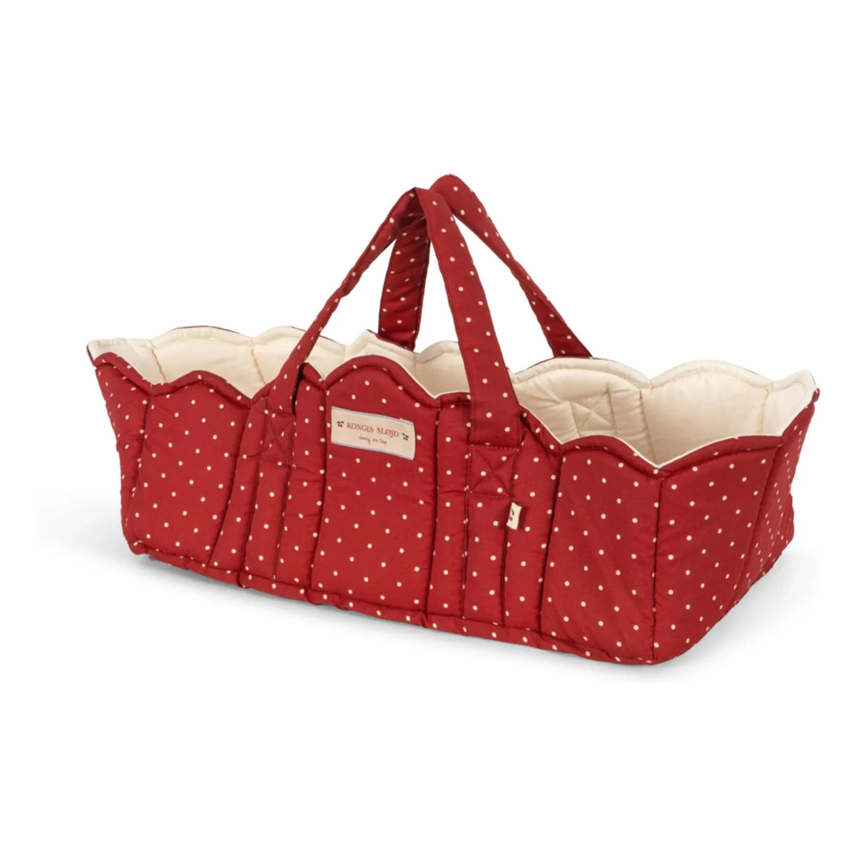 Konges Sløjd - Baby Carrier Basket for Strawberry Baby | Red