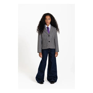 Finger in the nose - Welly Houndstooth Jacket | Black