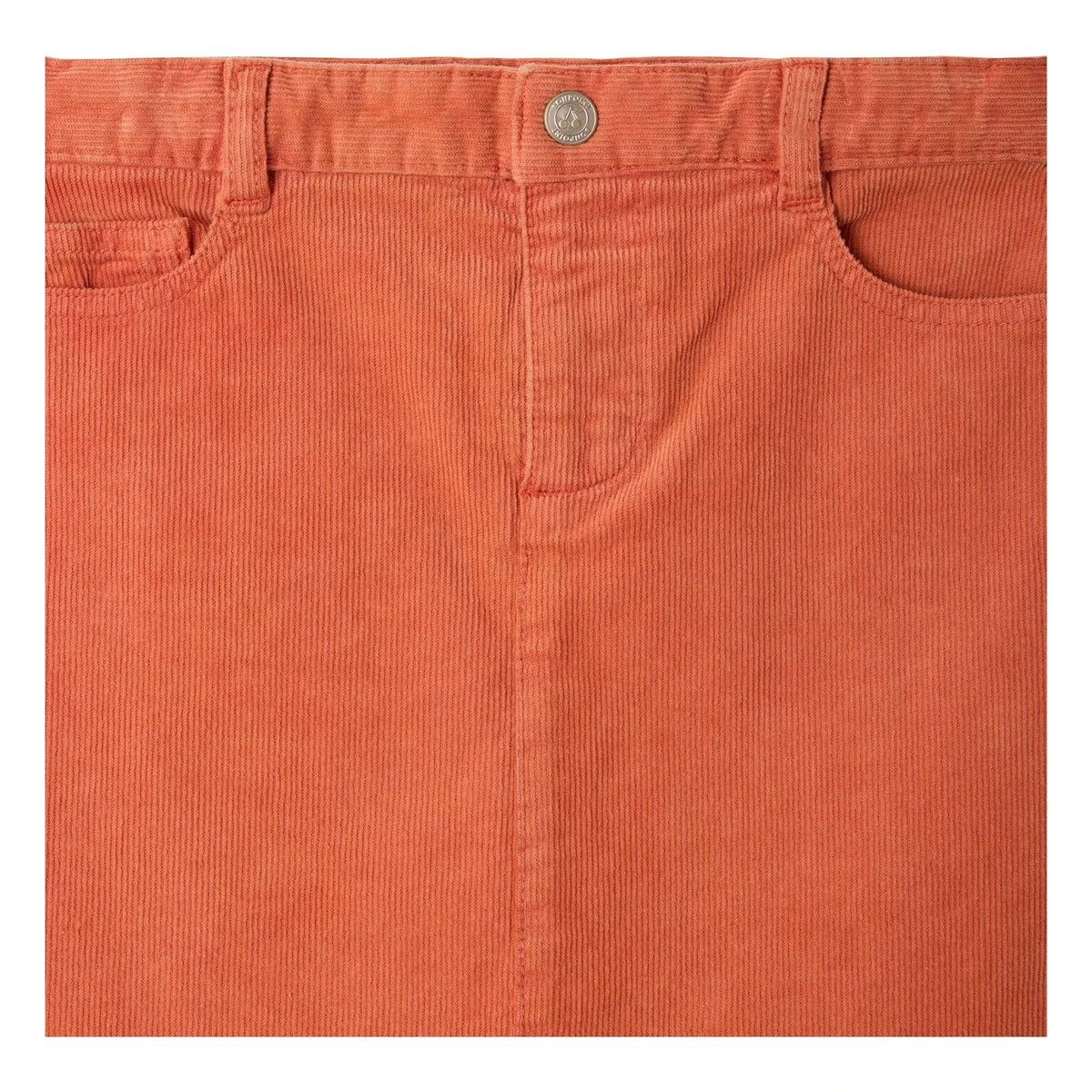 Bonpoint - Merryl Velvet Organic Cotton Skirt | Apricot