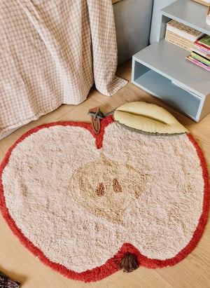 Lorena Canals - Apple Rug | Red