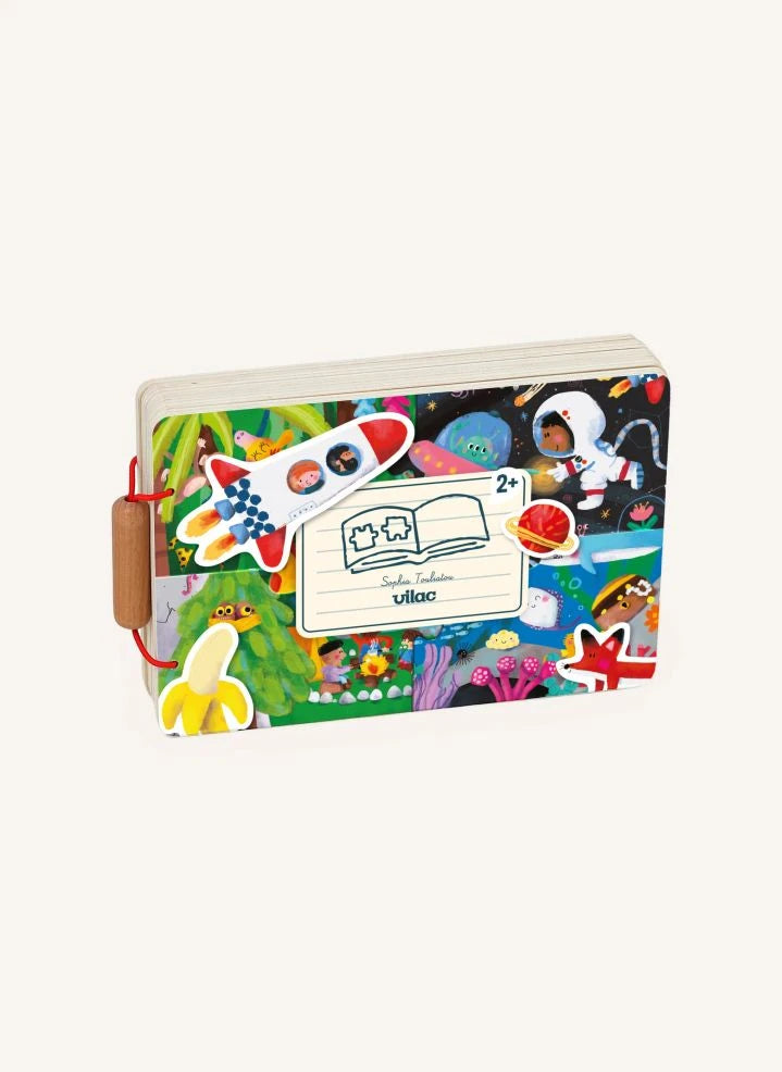 Vilac - Book Puzzles Le Voyage - Sophia Touliatou
