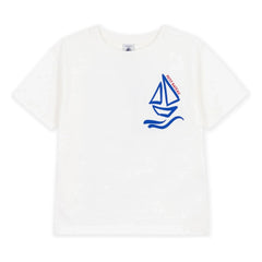 Petit Bateau - Ample Bateau Organic Cotton T-Shirt | White