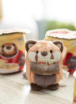 Nici - Akai Red Panda Plush Toy and Noodle Costume | Orange
