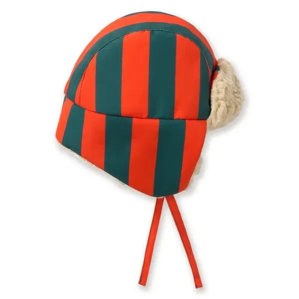 Tinycottons - Striped Beanie | Red