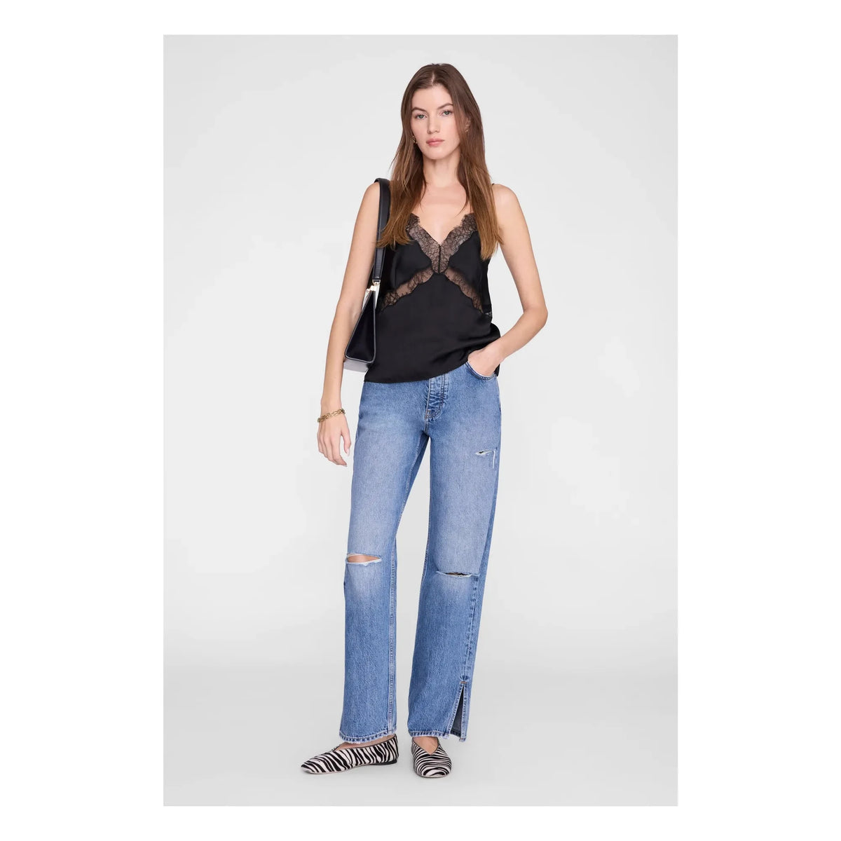 Anine Bing - Top Mael | Black