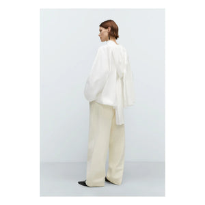 Cordera - Bow blouse | White