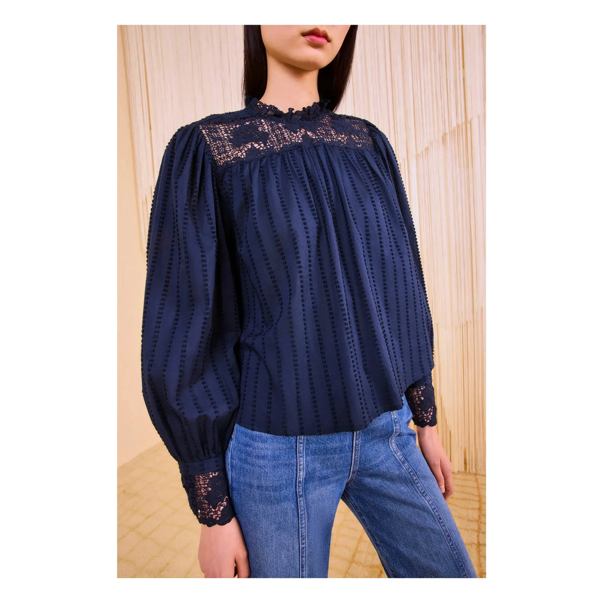 Ulla Johnson - Cornelia blouse | Midnight blue