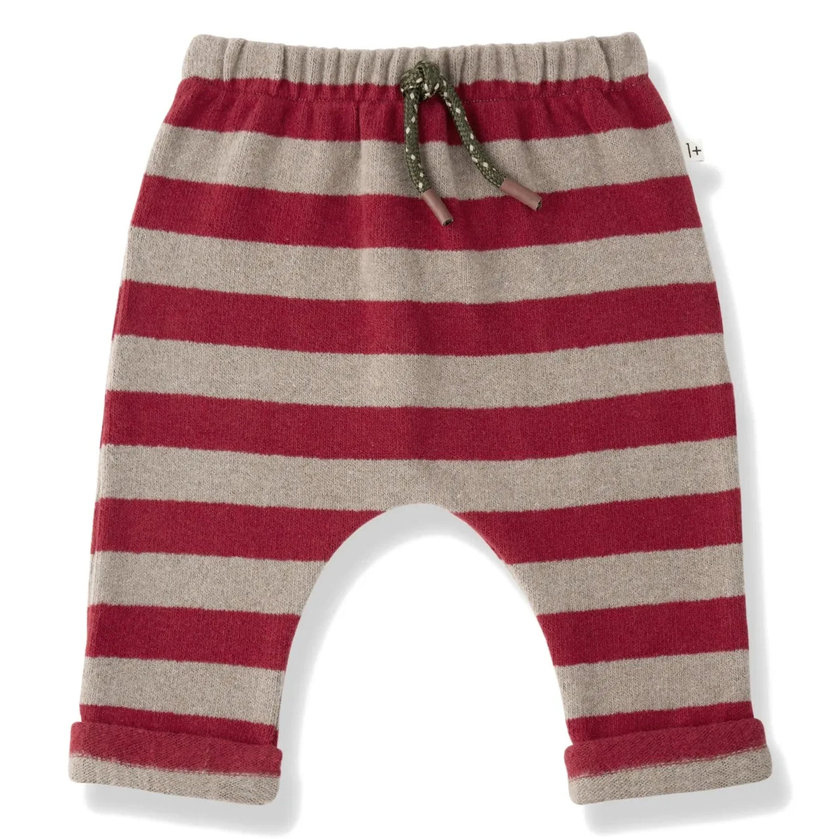 1+ in the family - Labrador Striped Pants | Red