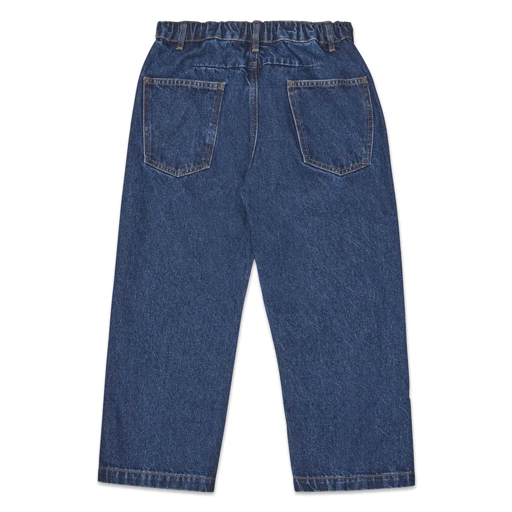 Main Story - Organic Cotton Wide Leg Jeans | Vintage Blue Denim