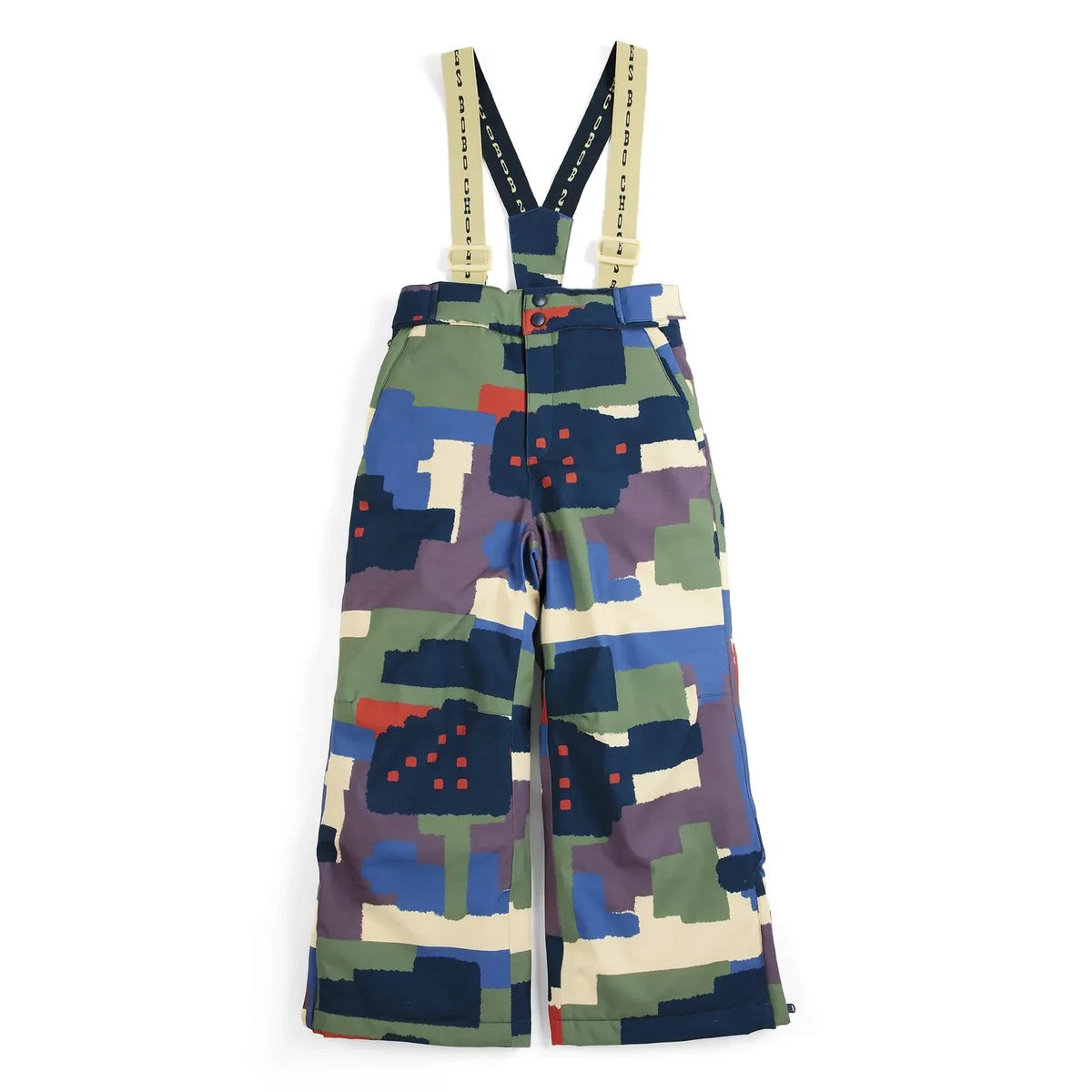 Bobo Choses - Camouflage Recycled Fiber Ski Pants | Khaki